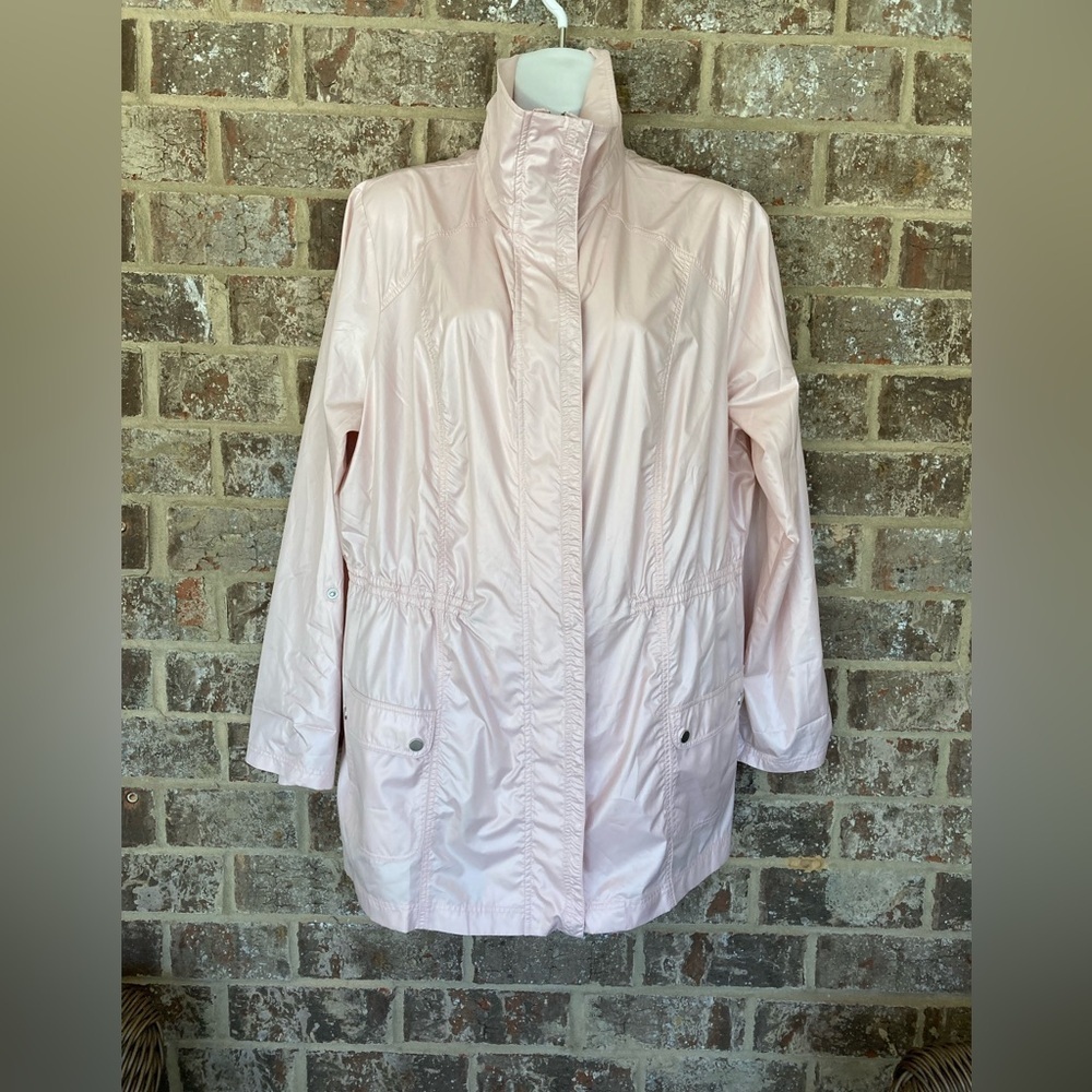 Chico’s Zenergy Jacket, Pink, Size 2 Large
